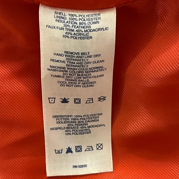 Lands End Down Filled Winter Coat - Picture 5 of 6